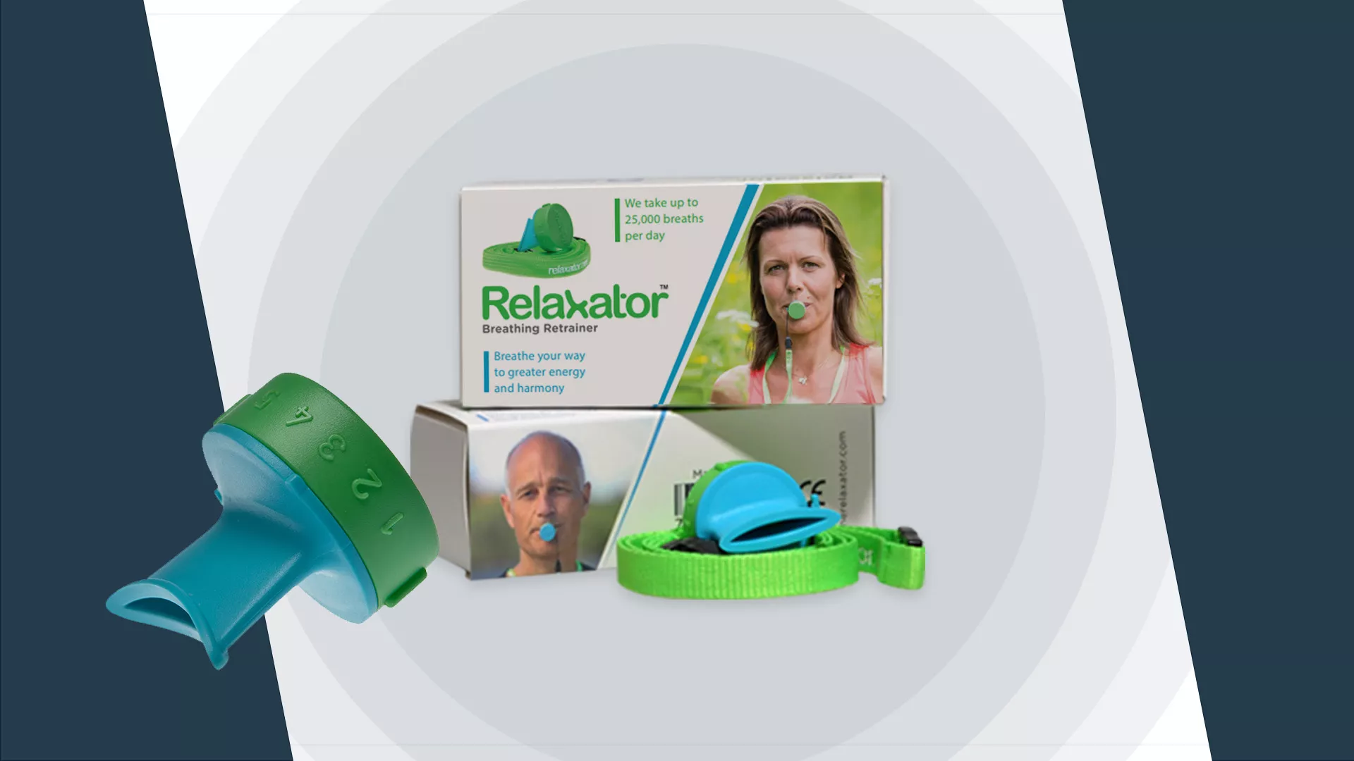 Relaxator - breathing retrainer