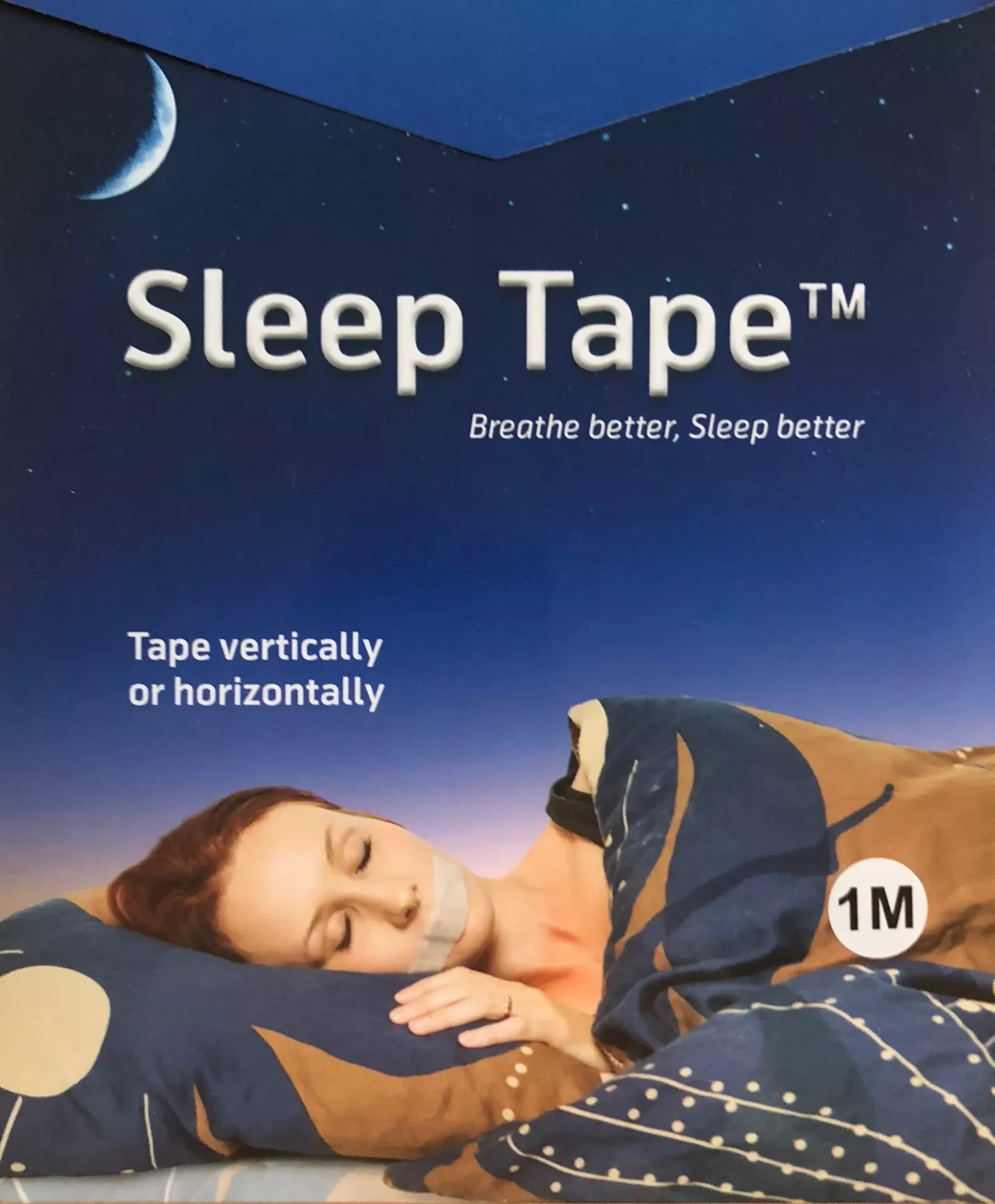 Sleep tape 1M - lepící páska pro dýchání nosem na 1 měsíc
