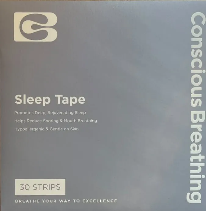 Sleep tape 30 ks/proužků - lep&iacute;c&iacute; p&aacute;ska pro d&yacute;ch&aacute;n&iacute; nosem