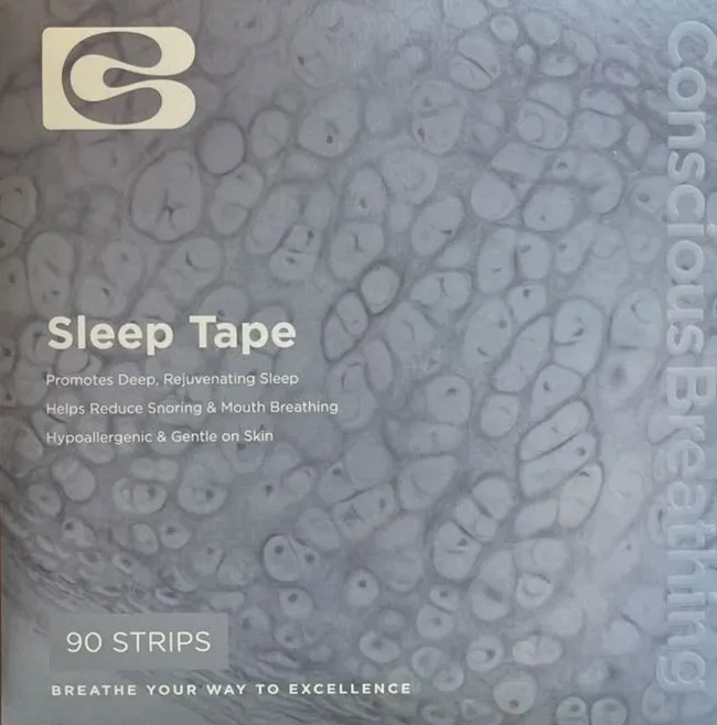 Sleep tape 90 ks/proužků - lep&iacute;c&iacute; p&aacute;ska pro d&yacute;ch&aacute;n&iacute; nosem